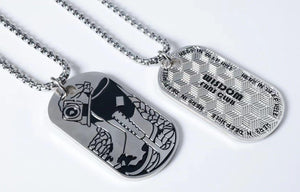 Wisdom Dog Tag necklace