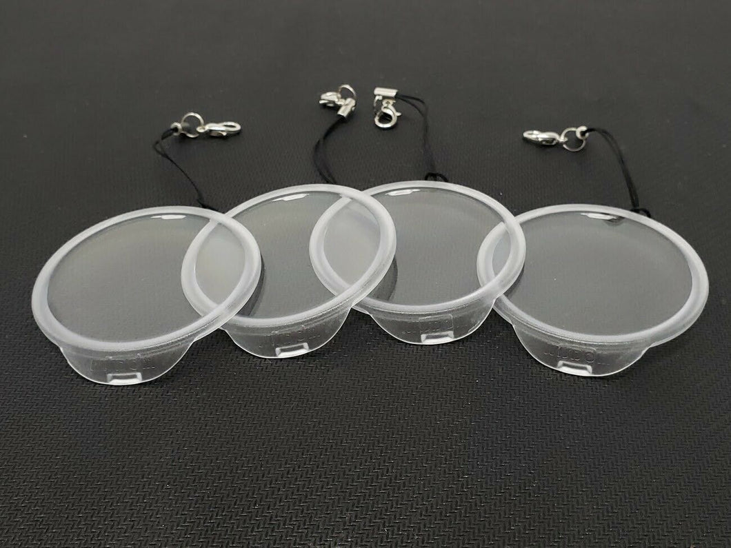Set of Four (4) Wisdom Lamp Protective Lens Covers (Clear)