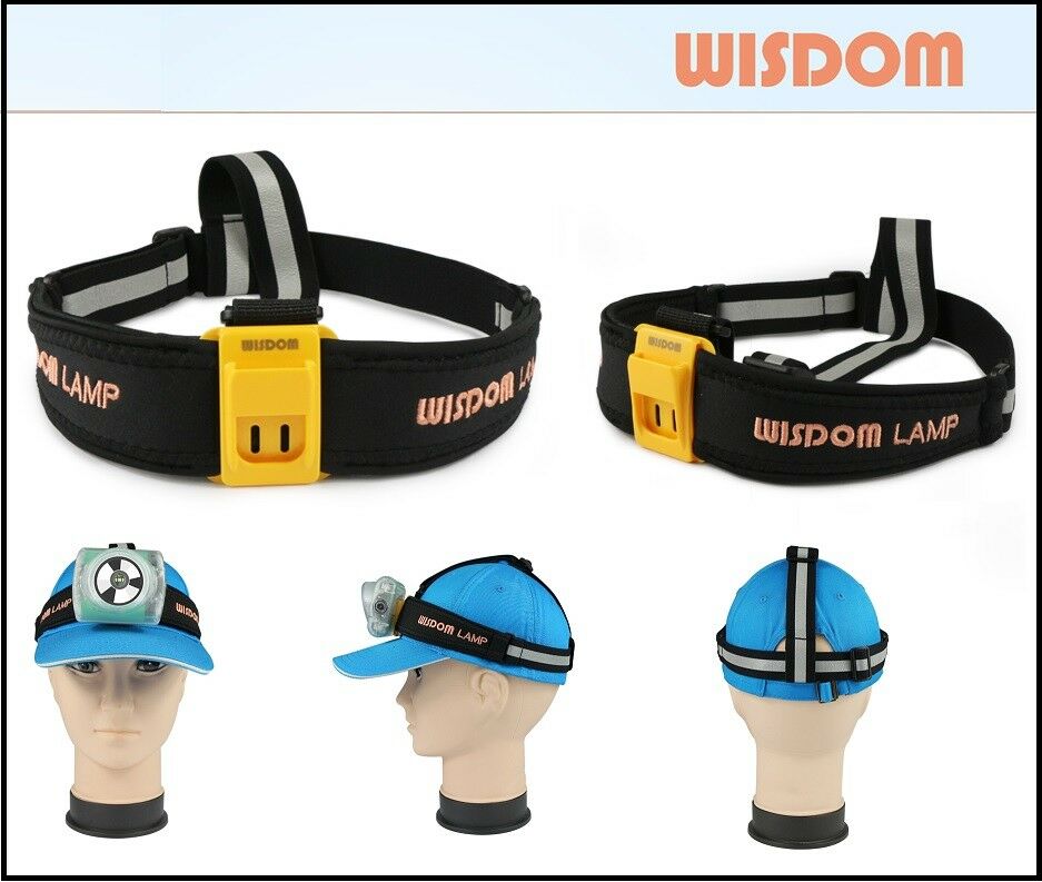 Wisdom Reflective Head Lamp Cap Lamp Strap Band
